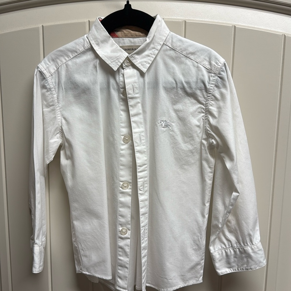 Burberry boys Button Up 3T